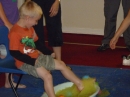 Though Matthew gets it wrong as well - just kicks the gunk towards Sue instead!
